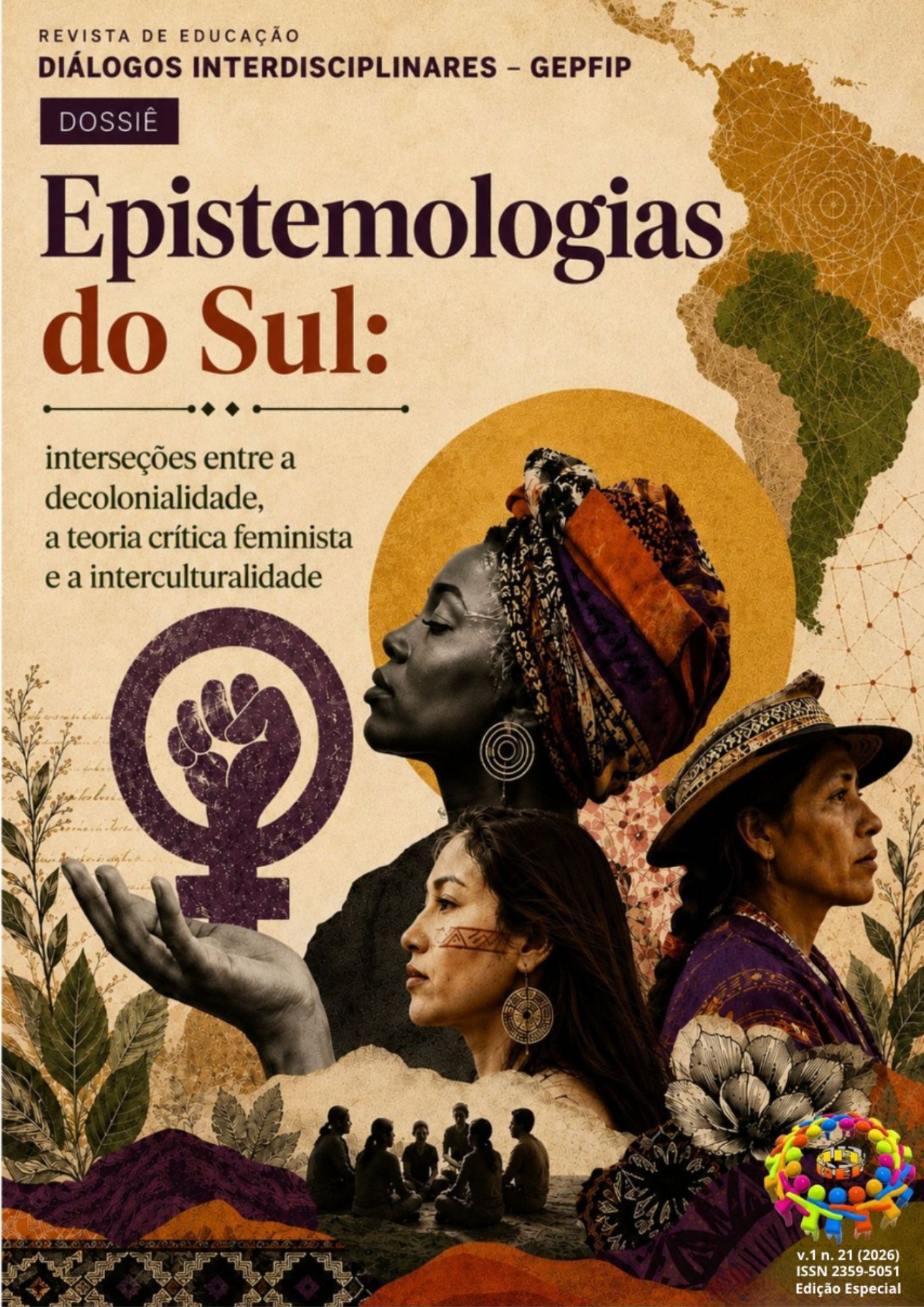 					Visualizar v. 1 n. 21 (2026): DOSSIÊ EPISTEMOLOGIAS DO SUL: INTERSECÇÕES ENTRE A DECOLONIALIDADE, A TEORIA CRÍTICA FEMINISTA E A INTERCULTURALIDADE
				