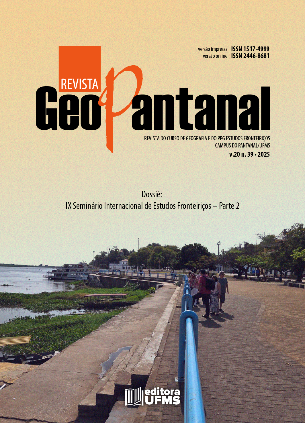 					Visualizar v. 20 n. 39 (2025): Revista Geopantanal n.39
				